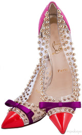 Bille Et Boule 100 Studded PVC Pump