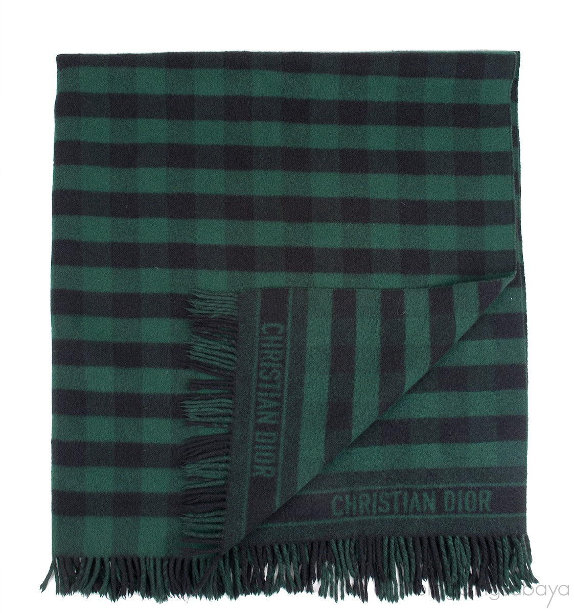 Christian Dior Plaid Check \'N\' Dior Green