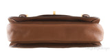 Miu Miu Patina Brown Cervo Leather Bag