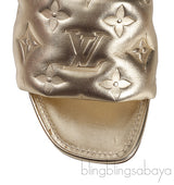 Metallic Gold Neo 90mm Revival Mule
