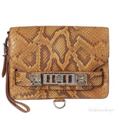 Proenza Schouler PS11 Python Amber Clutch Bag