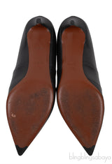 FF Brown Monogram Zucca Logo Print Kitten Boots