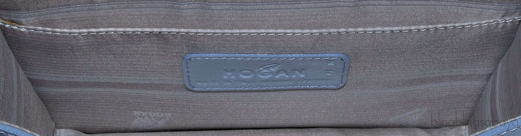 Light Blue Patent Cross-body Bag*