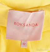 Yellow Iosefina Cotton Poplin Midi Dress