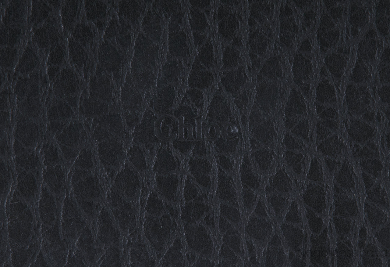 Sally Black Textured Shoulder Bag