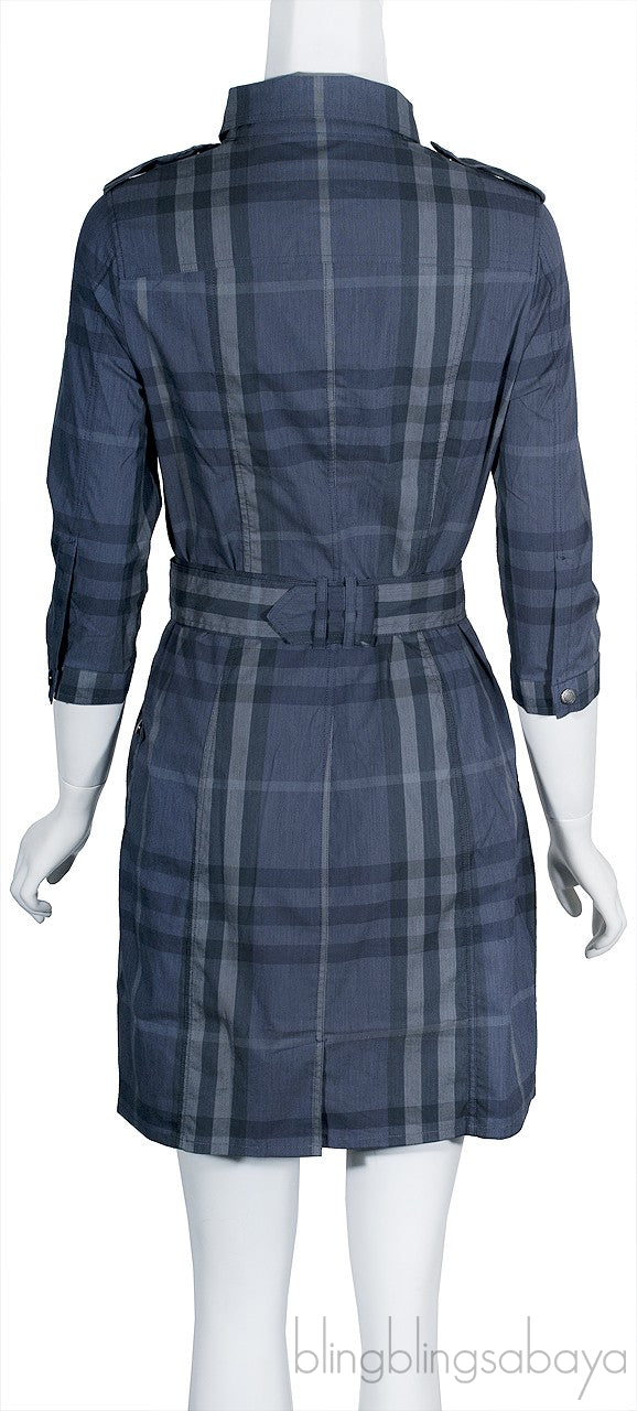 Checkered Safari Dress