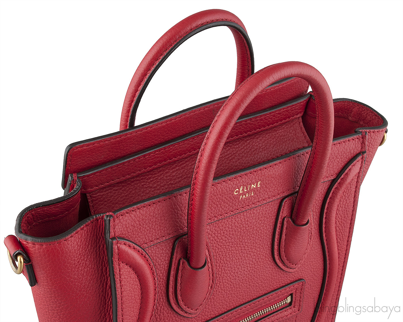 Red Nano Luggage Shoulder Bag