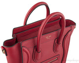 Red Nano Luggage Shoulder Bag