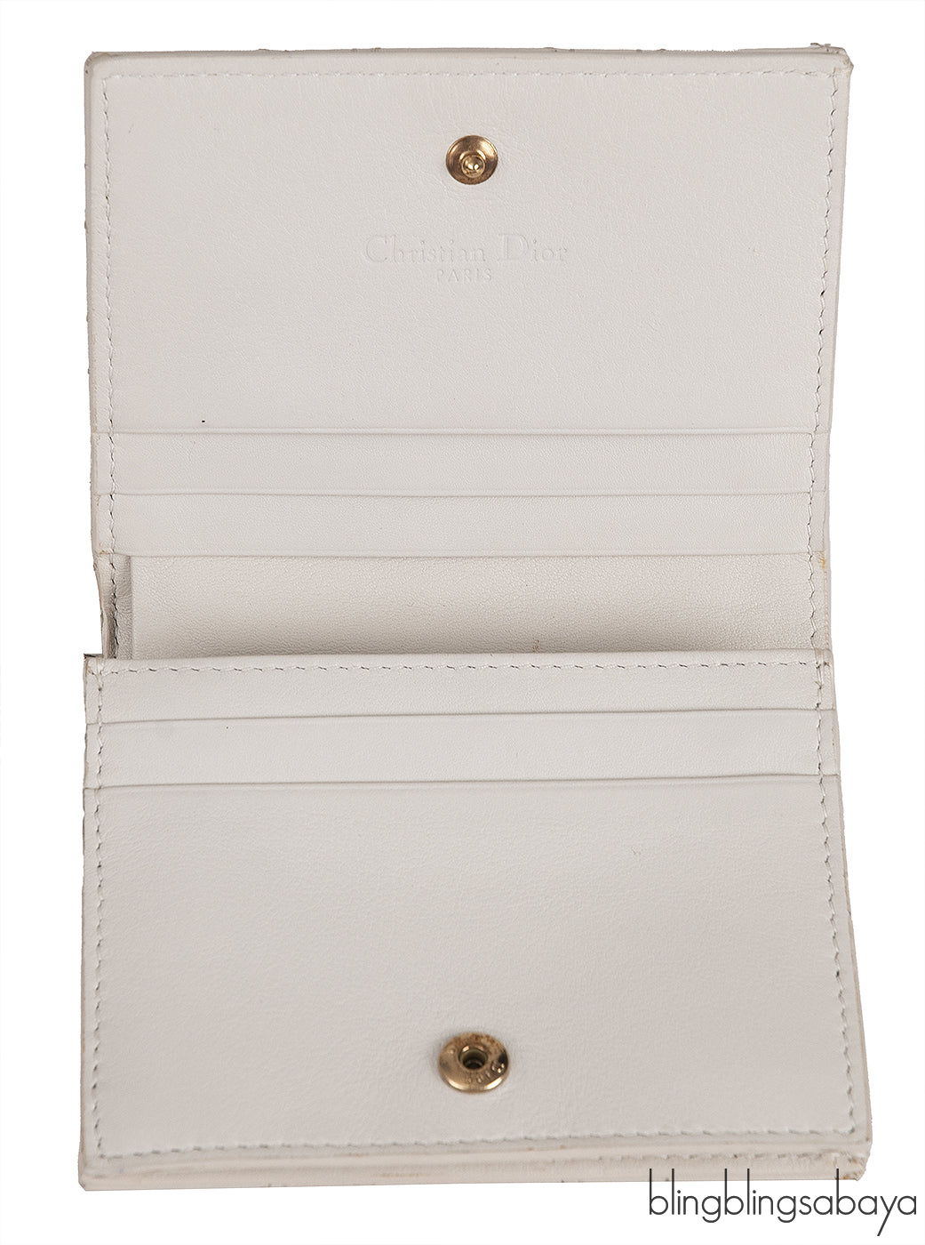 J\'♥ Off-white Cannage Mini Wallet