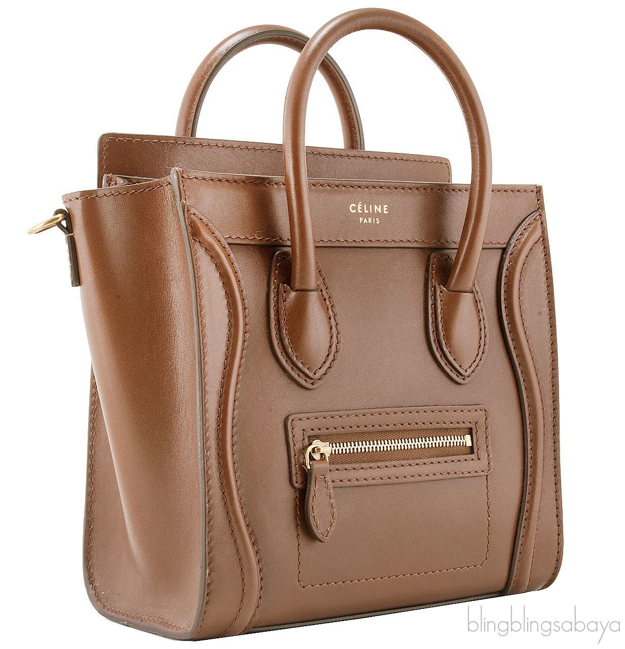 Nano Luggage Brown Caramel