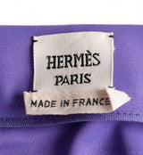 Purple Stretch Maxi Skirt