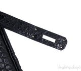 Birkin 35 Black Matte Crocodile PHW