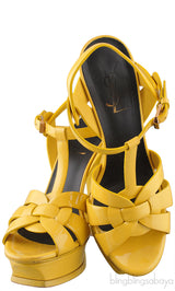 Patent Yellow Leather Tribute