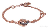 Rose Gold Plated Silver Bracelet*