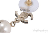 CC Pearl Drop Earrings