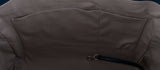 Deauville Large Blue Leather Tote