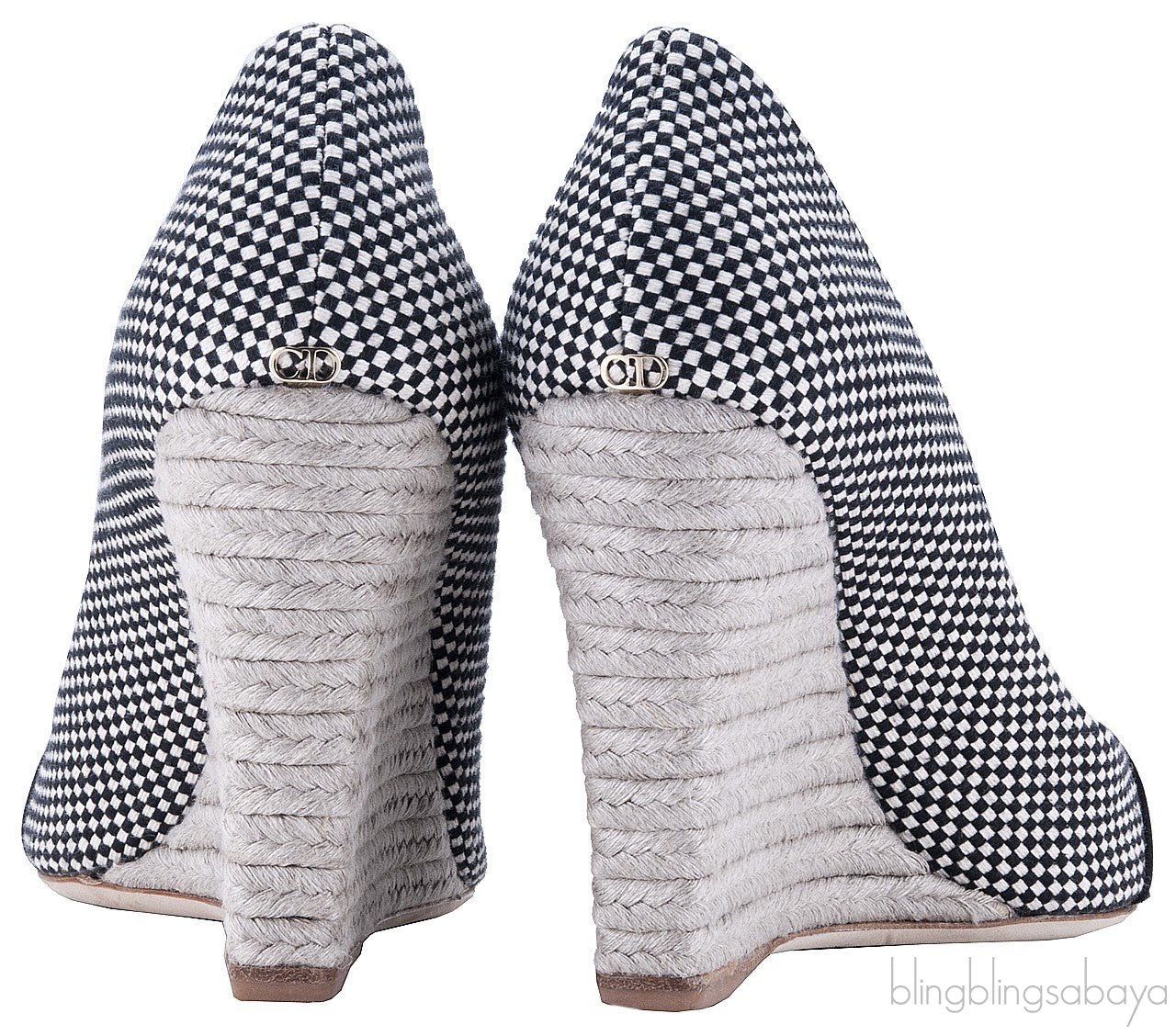 Pointed -Toe Espadrille Wedges
