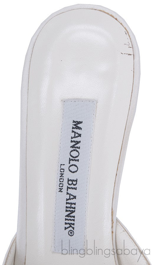 Ivory Eufra Mid Heel Sandals