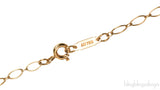 Tiffany & Co. Crown Mini Key Gold & Diamond Necklace