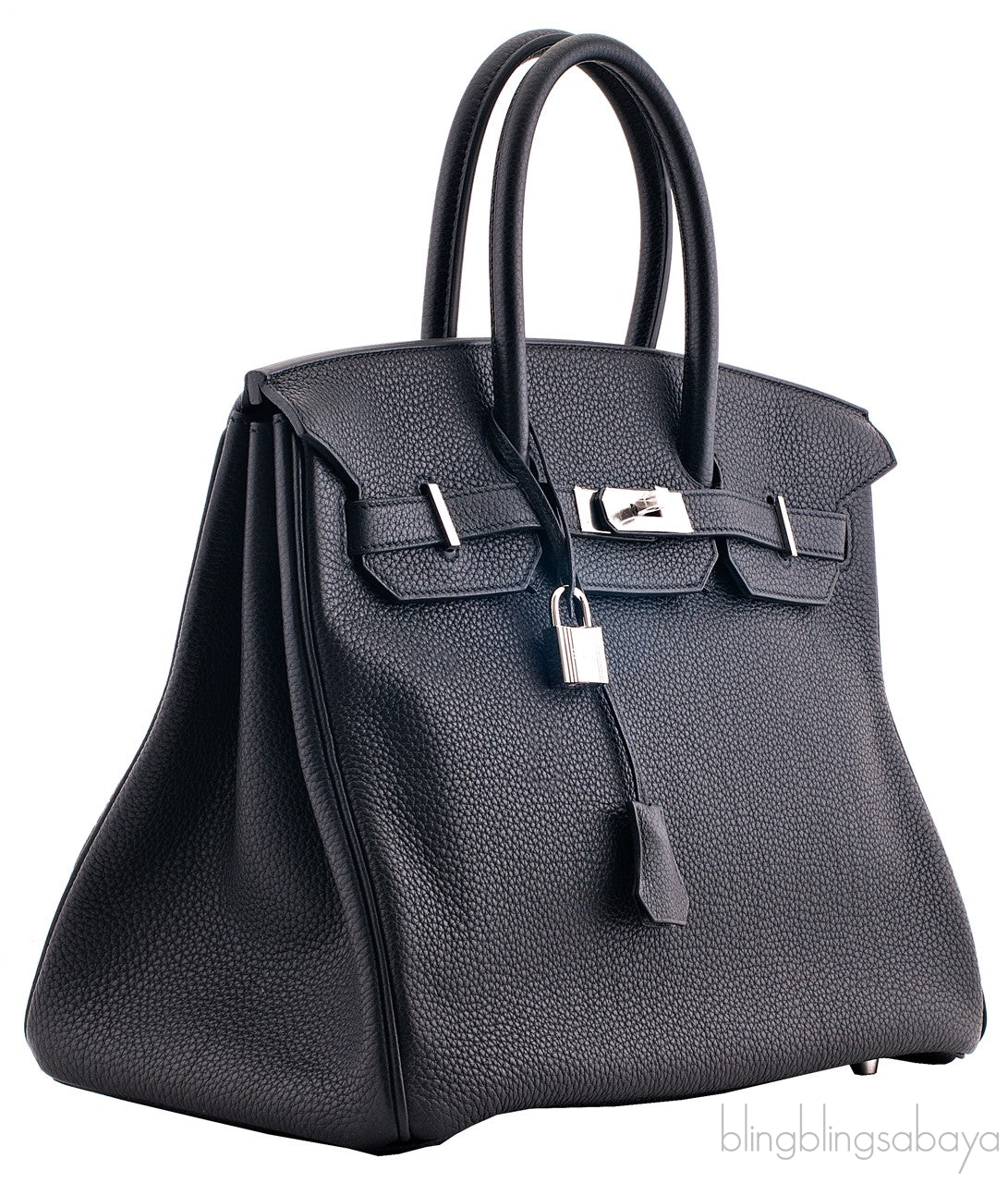 Birkin 35 Black Taurillon Clem