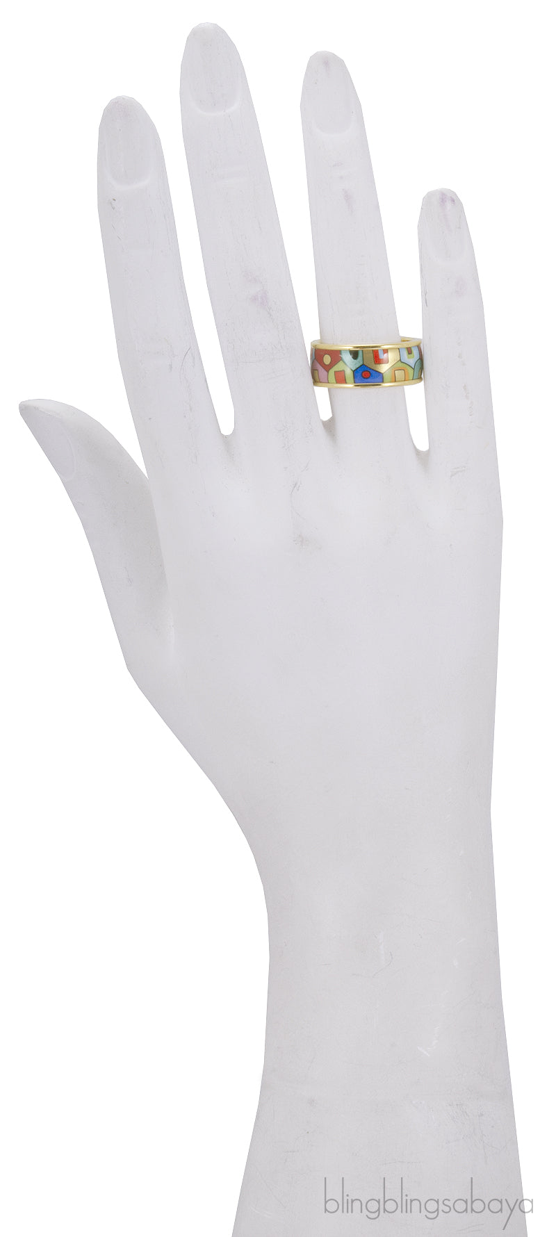 Hundertwasser Multicolor Ring
