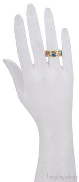 Hundertwasser Multicolor Ring