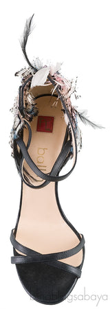 Feather Detail Sandals