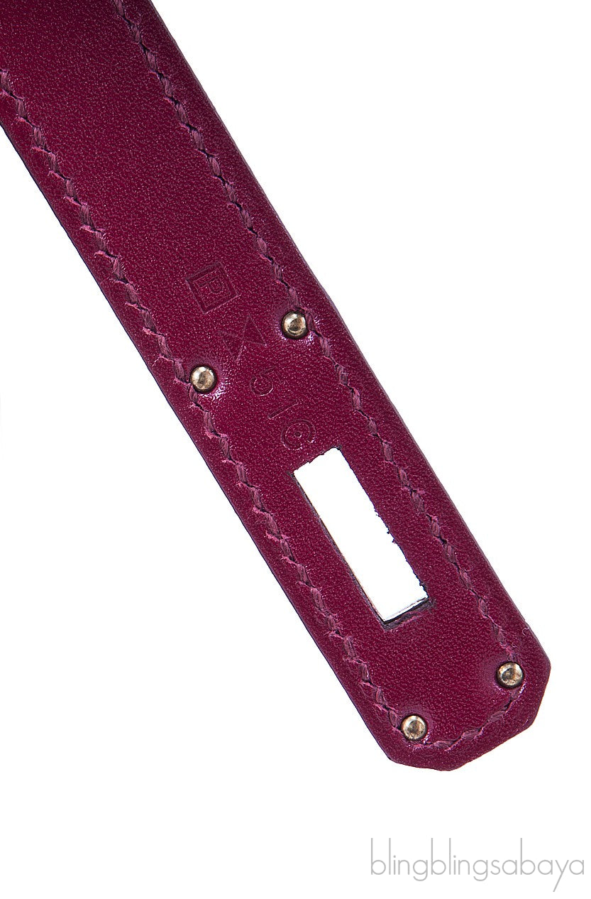 Kelly 32 Ghillies Rubis Tadelakt