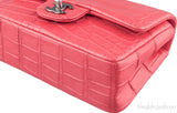 Bougainvillea Croc Mini Bag