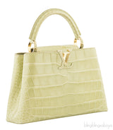 Capucine Crocodile Vert  d\'eau BB