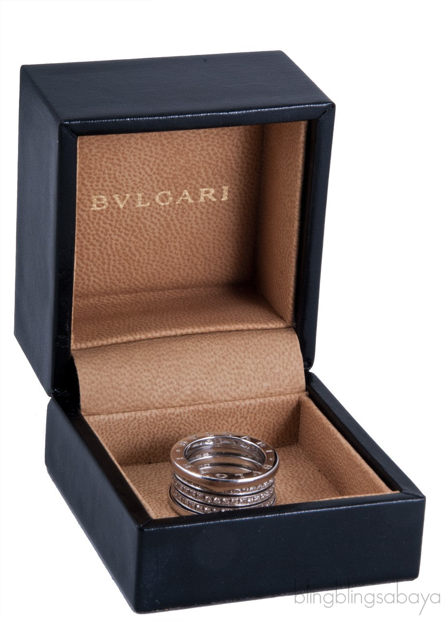 B.Zero1 White Gold Diamond Ring