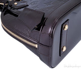 Alma BB Monogram Vernis Amarante