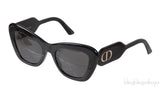 DiorBobby B1U Black Cat-eye Sunglasses