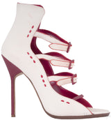 Bi-color Strappy Heels