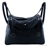 Lindy Black Ostrich