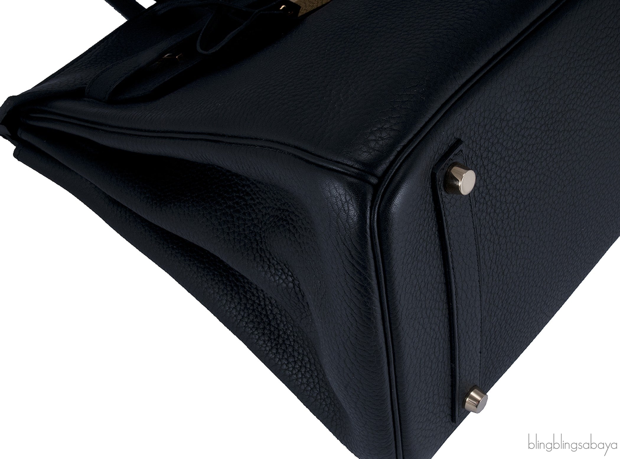 Birkin 35 Black Taurillon Clem GHW