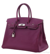 Birkin 35 Bi-color Tosca Epsom PHW