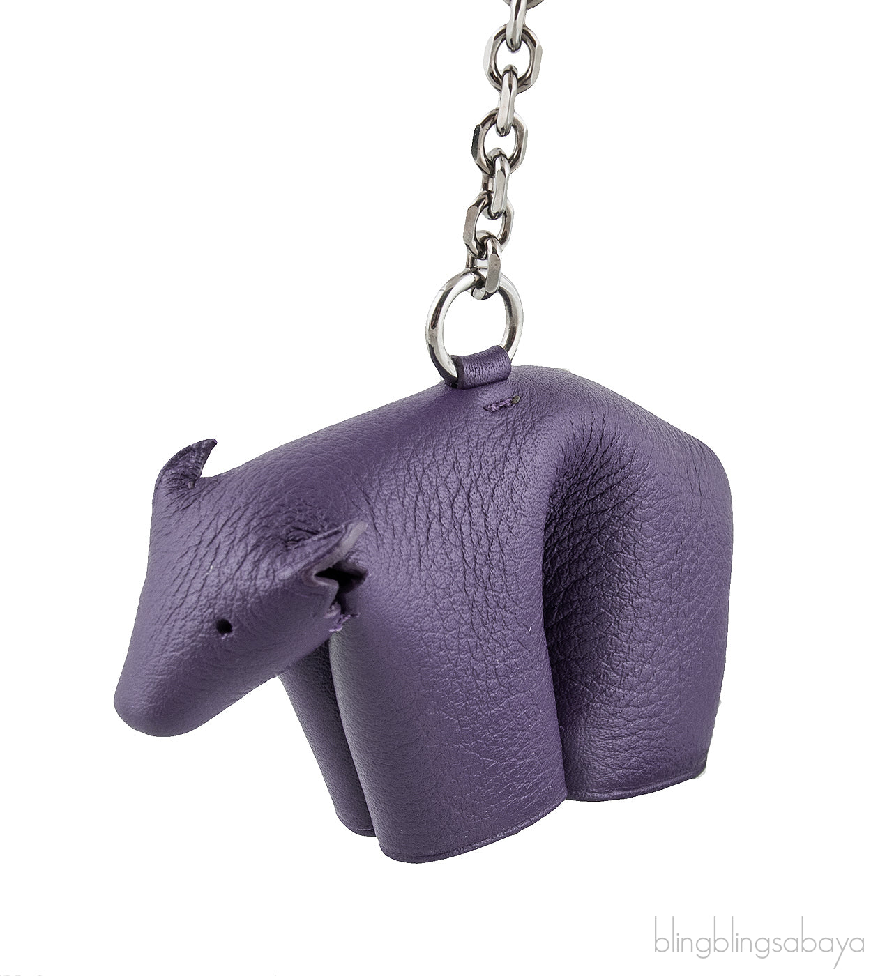 Loewe Bear Purple Leather Charm