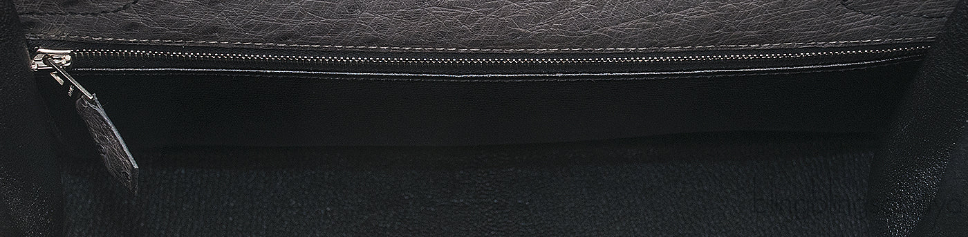 Kelly 32 Tri-color Ostrich PHW