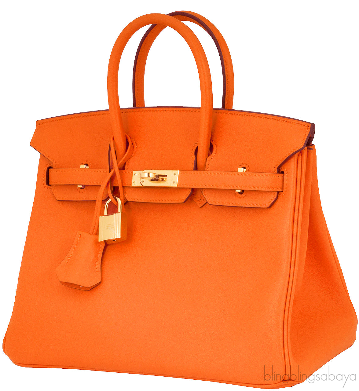 Birkin 25 Orange GHW