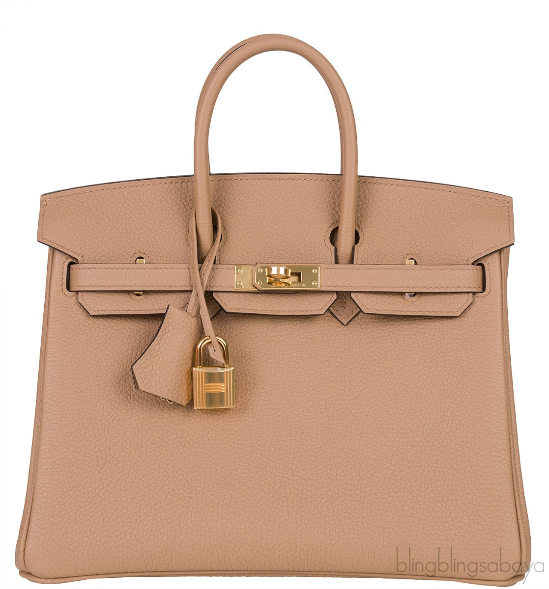 Birkin 25 Chai Veau Togo GHW