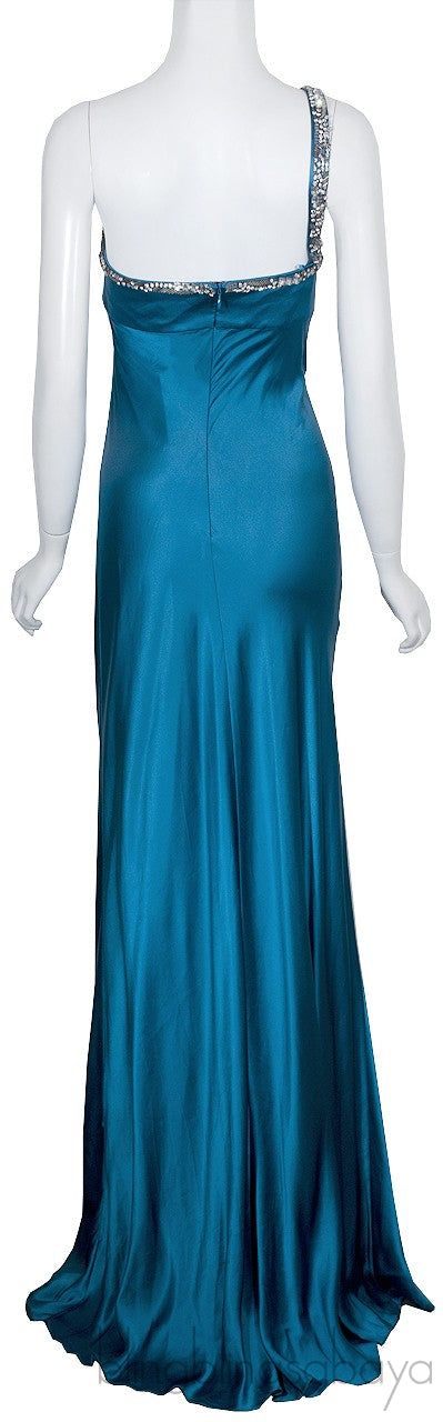 One Shoulder Embellished Dress