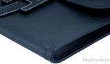 Jige Bleu Indigo Epsom Clutch