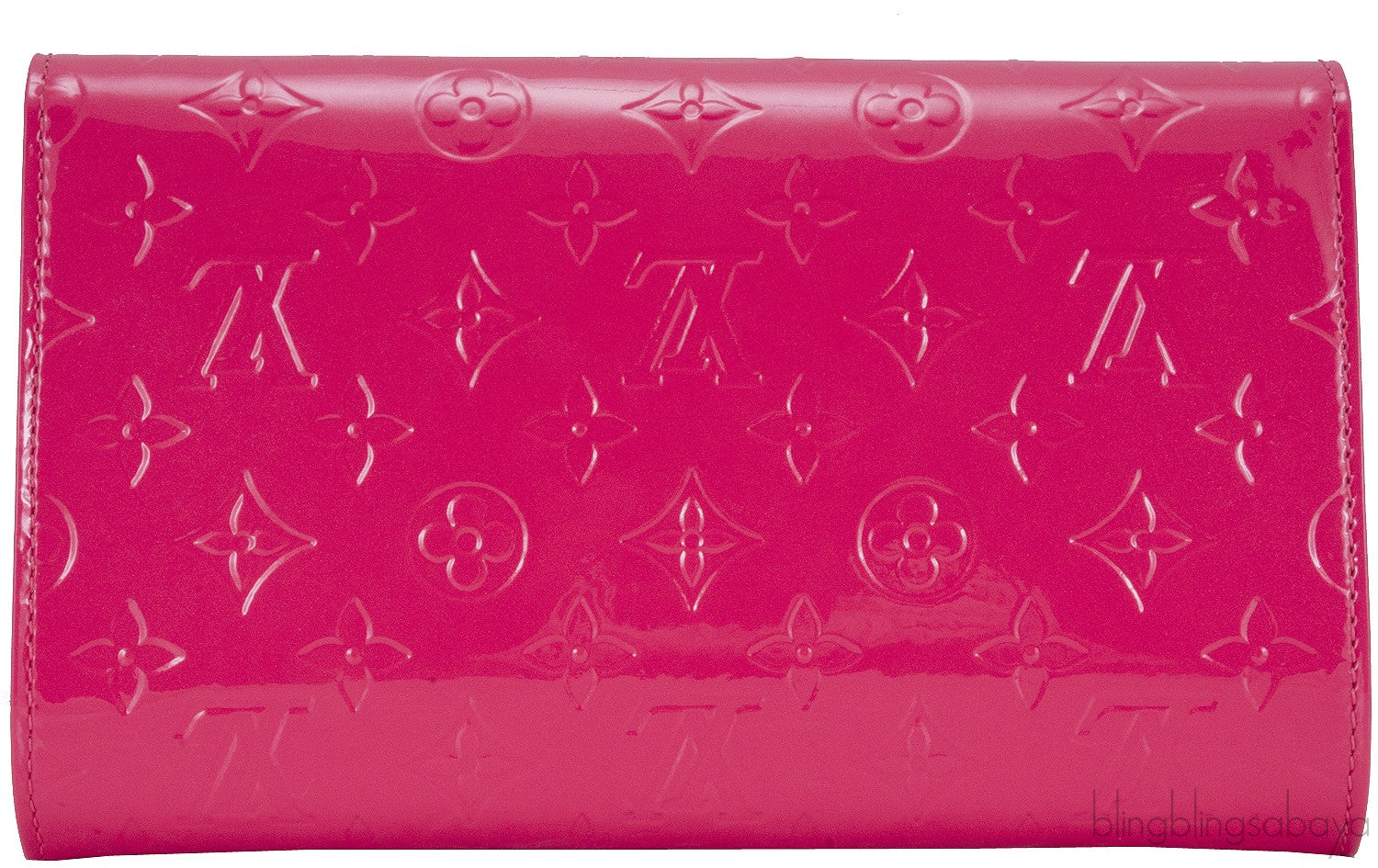 Ana Vernis Pochette Chain Clutch Bag