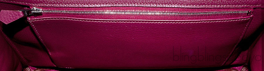 Birkin 35 Bois de Rose Taurillon Clem