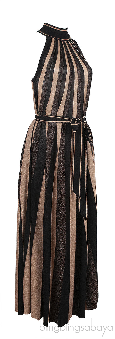 Zimmerman Hypnotic Halter Midi Dress