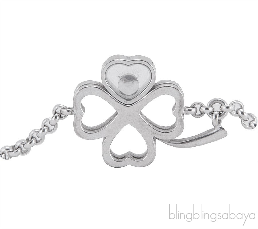 Happy Diamond Clover Bracelet