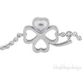 Happy Diamond Clover Bracelet
