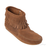 Minnetonka Double Fringe Moccasin Boots