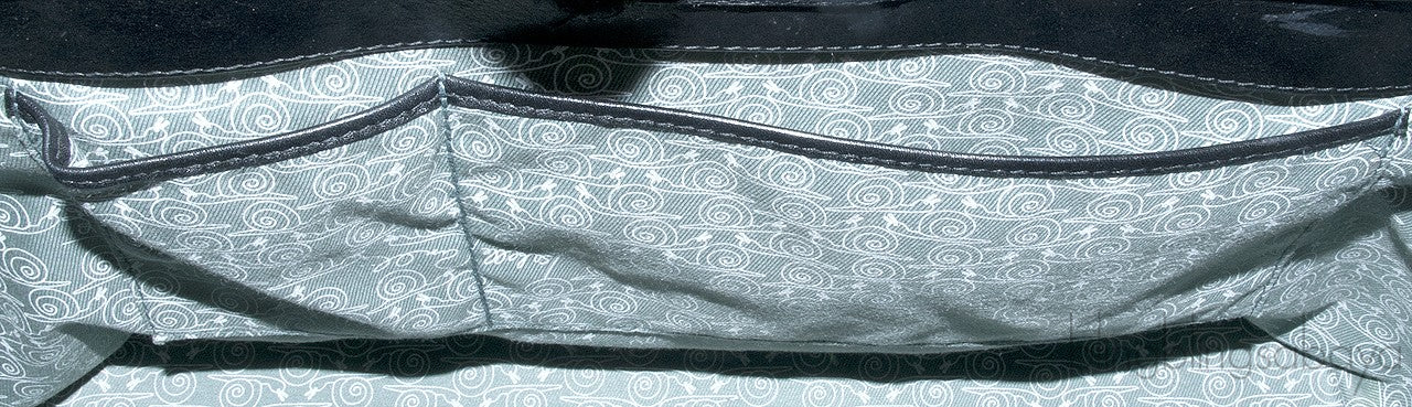 Isabella Rossellini Black Patent Bag